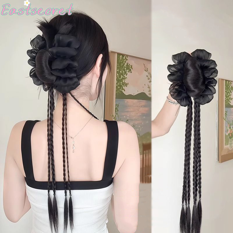Black Bow Half-tie Hair Claw C - đánh giá và giá Feather Shuttlecock