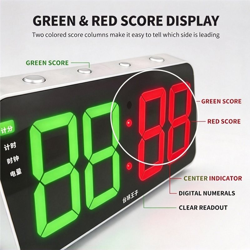 AD45 Billiards Electronic Scor - đánh giá và giá Scoreboard Digital