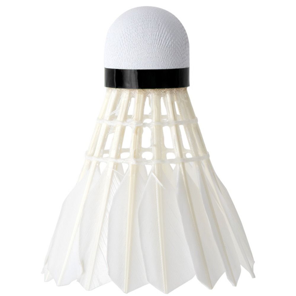 3/6/12Pcs New White Badminton  - đánh giá và giá Feather Shuttlecock