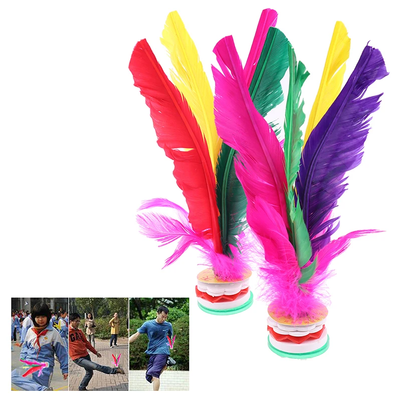 2PC Jianzi Shuttlecock  Fitnes - đánh giá và giá Feather Shuttlecock