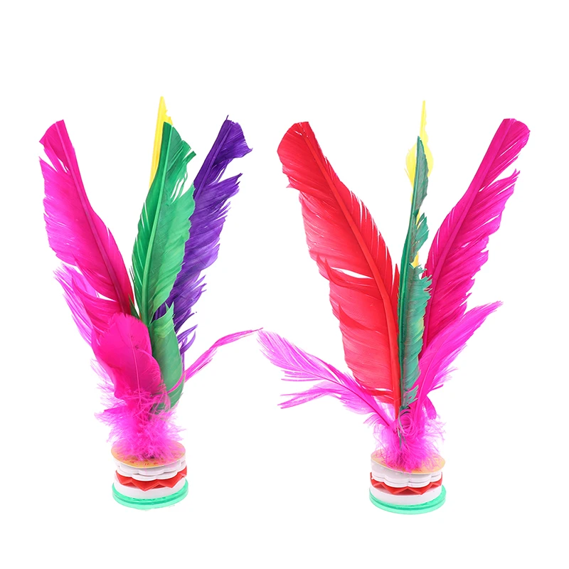 2PC Jianzi Shuttlecock  Fitnes - đánh giá và giá Feather Shuttlecock