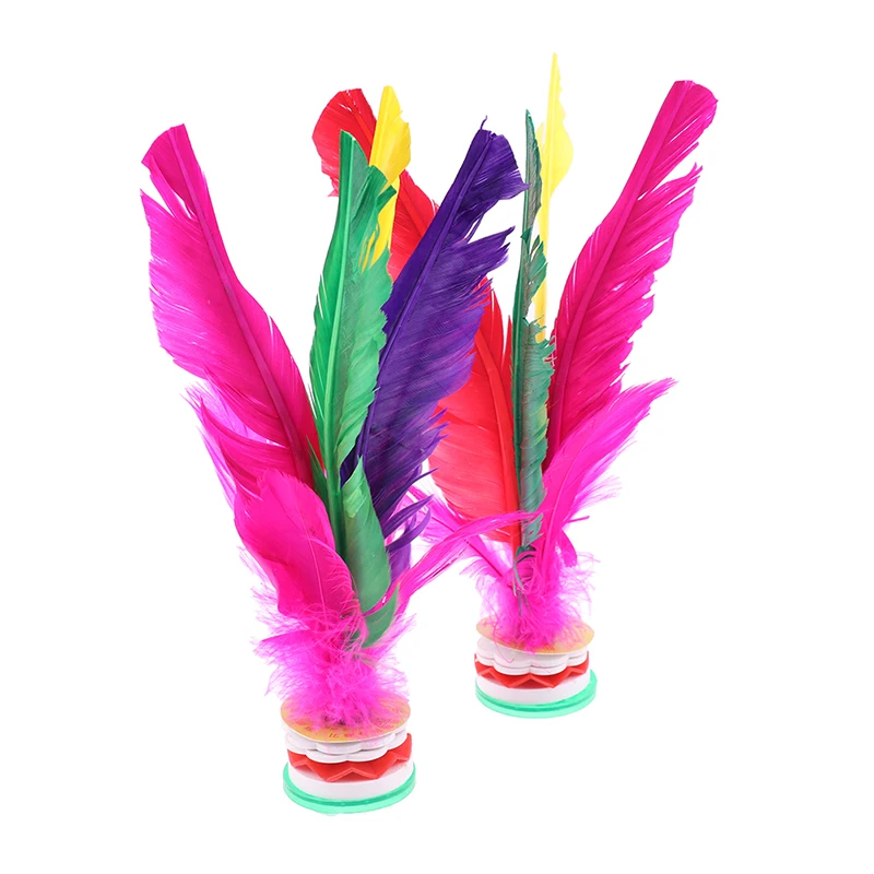 2PC Jianzi Shuttlecock  Fitnes - đánh giá và giá Feather Shuttlecock